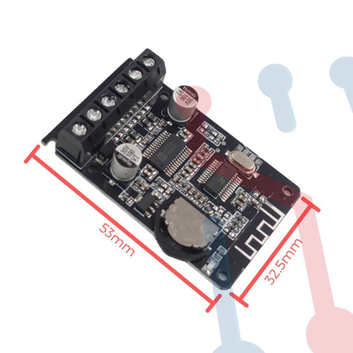 Amplificador 2X40W (XY-P40W) con Bluetooth