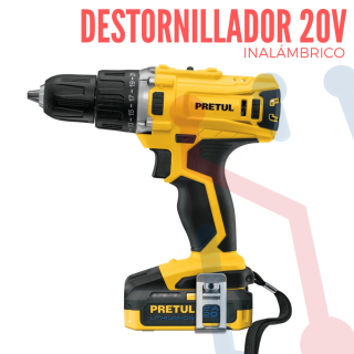 Destornillador Eléctrico 1/2" 20V