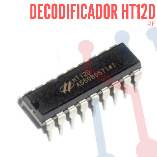 Circuito Integrado  HT12D  Decodificador