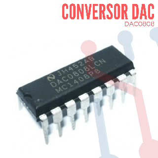 Conversor Digital Análogo (DAC0808)