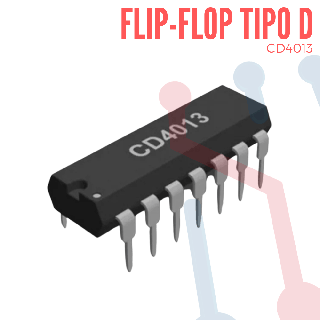 Flip Flop Tipo D (CD4013)