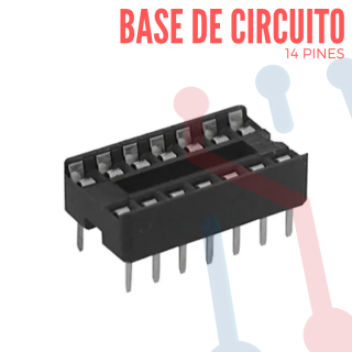 Base de Circuito Integrado 14 Pines