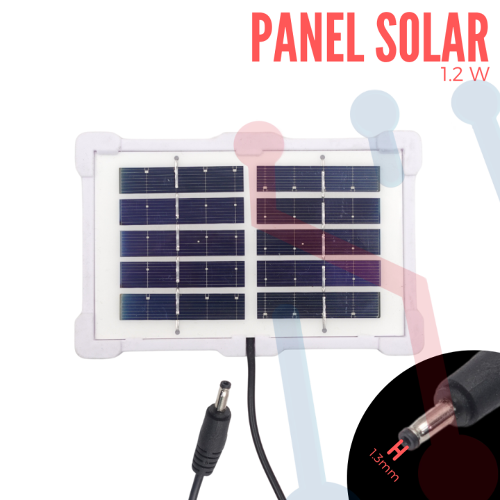 Panel Solar 6/9V 200mA