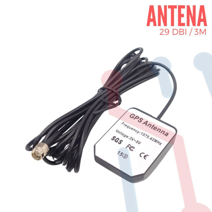 Antena GPS 1575.42 MHz 3 Metros