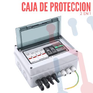 Caja de Protección para Sistema Fotovoltaico 2  en 1