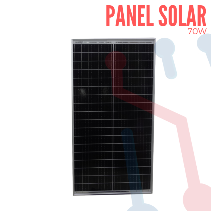 Panel Solar de Intemperie 70W
