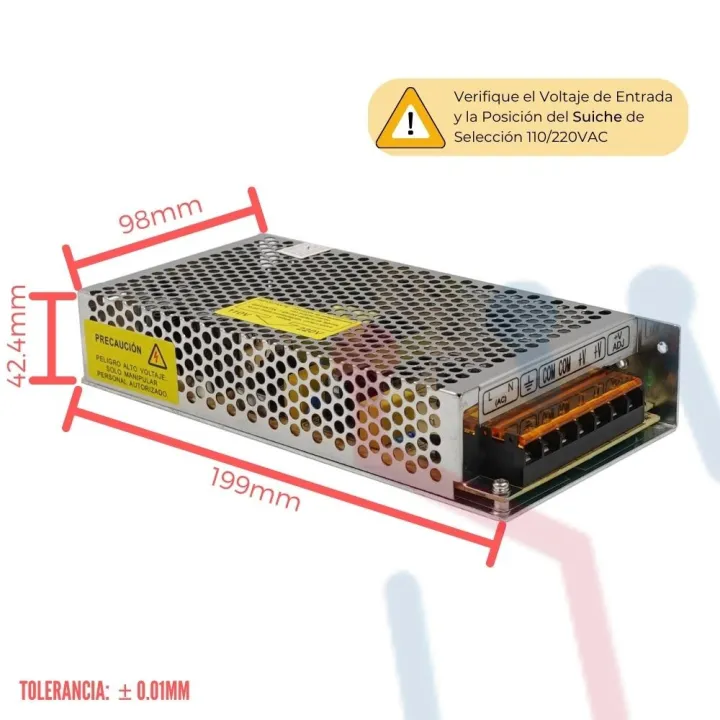 Fuente Suicheada 5V 20A 100W