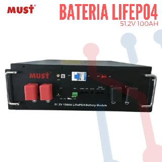 Batería LiFePO4 de 51,2V 100Ah