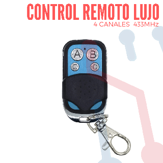 Control Remoto de Lujo 433MHz (Copiador)