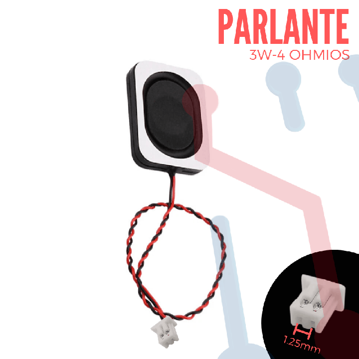 Parlante 3W 4 Ohm