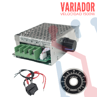 Variador de Velocidad DC 1500W PWM