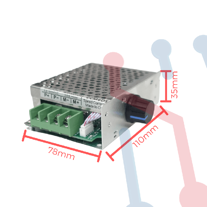 Variador de Velocidad DC 1500W PWM