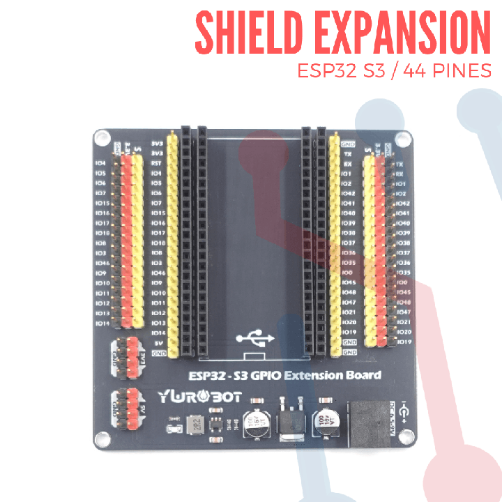 Shield Expansión ESP32-ESP32S