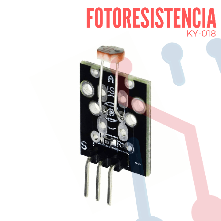 Módulo con Fotorresistencia KY-018
