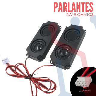 2 Parlantes Doblecavidad 5W 8 Ohm