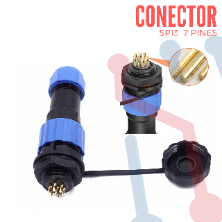 Conector  IP68 SP13-7P