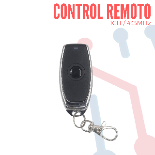 Control Remoto 1CH 433Mhz