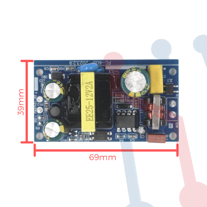 Fuente 12V 2A