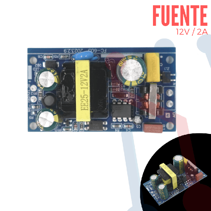 Fuente 12V 2A