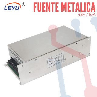 Fuente Suicheada 48V 10A 500W (LEYU)