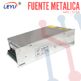 Fuente Suicheada 48V 12.5A 600W (LEYU)