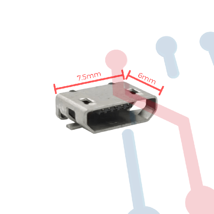 Jack Micro USB SMD