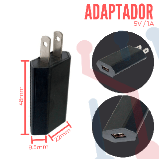 Adaptador USB 5V 1A