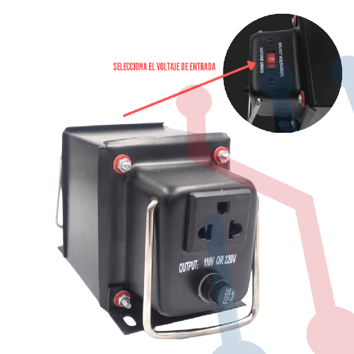 Transformador Elevador/Reductor  750W