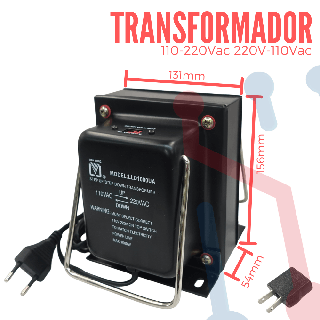 Transformador Elevador/Reductor  1000W