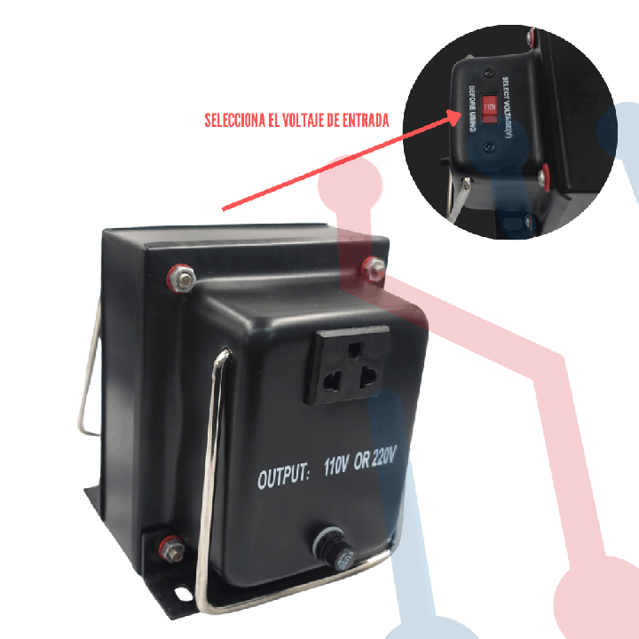 Transformador Elevador/Reductor  1500W