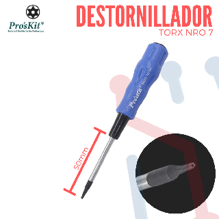 Destornillador Torx de Seguridad Nro.7