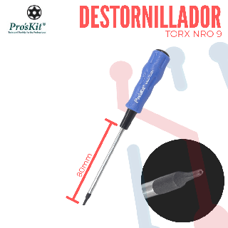 Destornillador Torx de Seguridad Nro.9