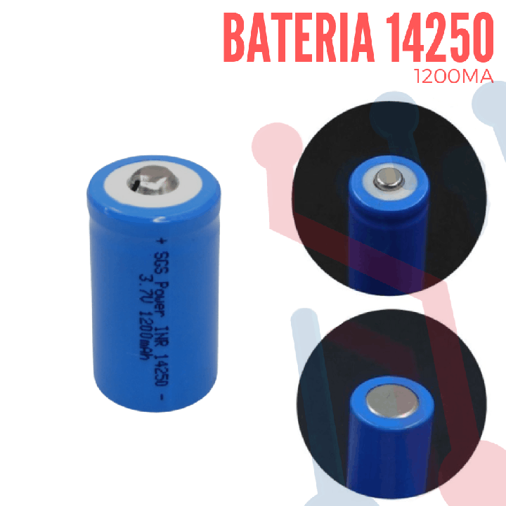 Bateria Litio-Ion 14250 1200mAh Industrial