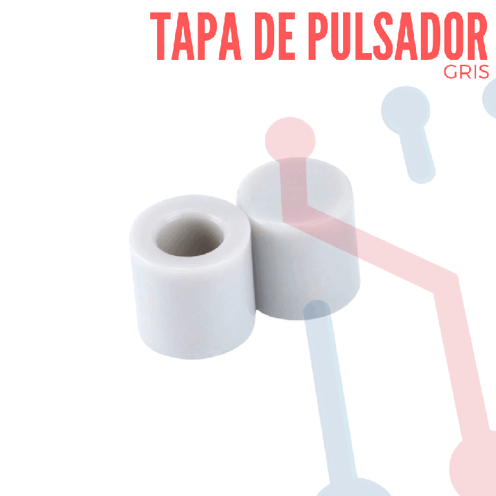 Tapa Gris  para Pulsador 6x6mm