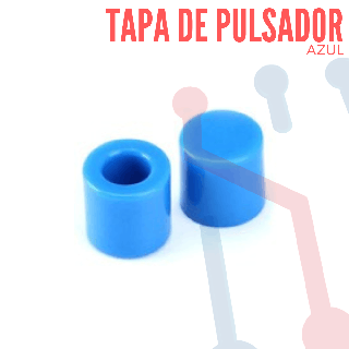Tapa Azul para Pulsador 6x6mm