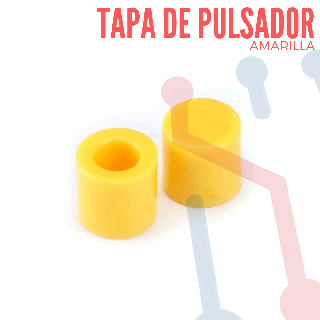 Tapa Amarilla para Pulsador 6x6mm