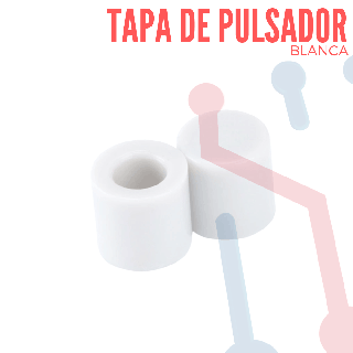 Tapa Blanca para Pulsador 6x6mm