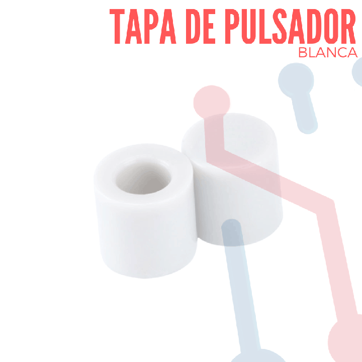 Tapa Blanca para Pulsador 6x6mm