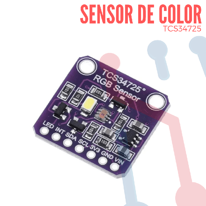 Sensor de Color TCS34725