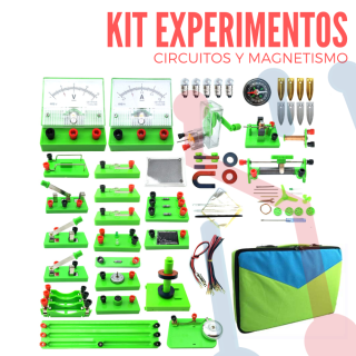Kit Experimentos - Circuitos y Electromagnetismo