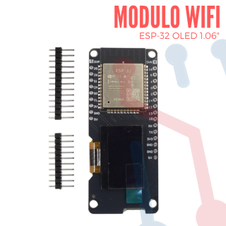 Modulo WIFI ESP-32 OLED 1.06"