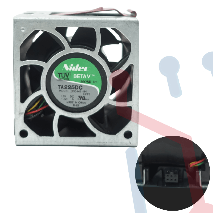 Ventilador Turbo 12V  60x60x38mm