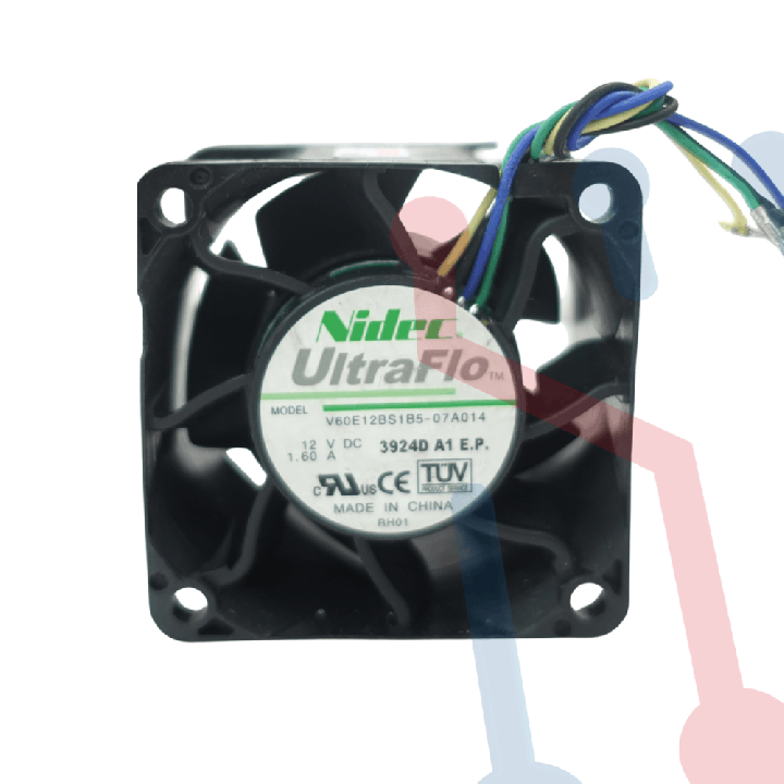 Ventilador Turbo 12V  60x60x38mm