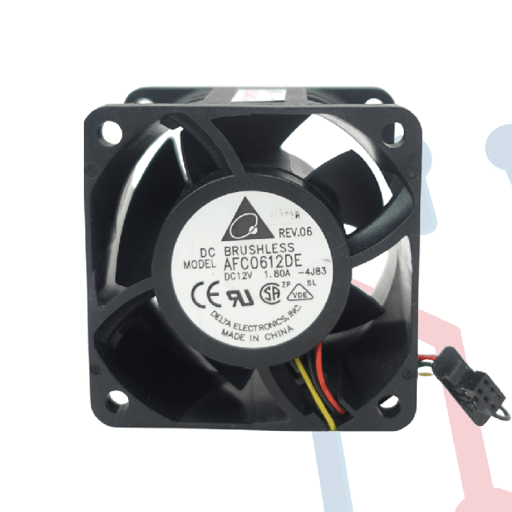 Ventilador Turbo 12V  60x60x38mm