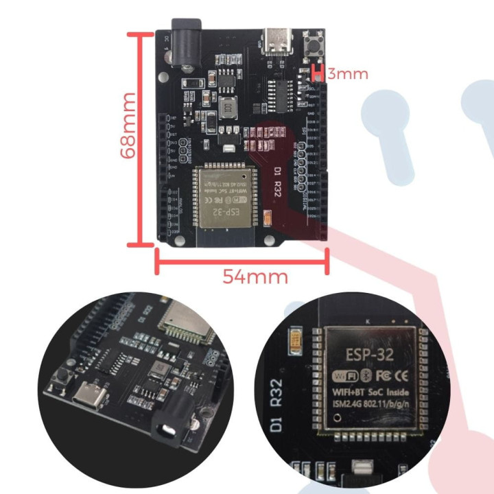Wemos D1  ESP32-WROOM