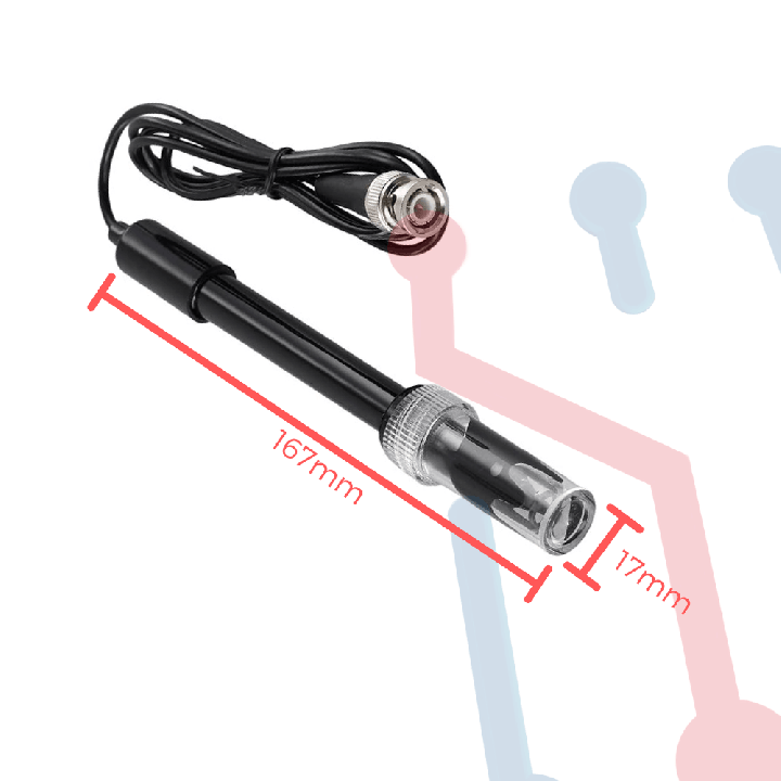Sensor 201 para PH con Conector BNC