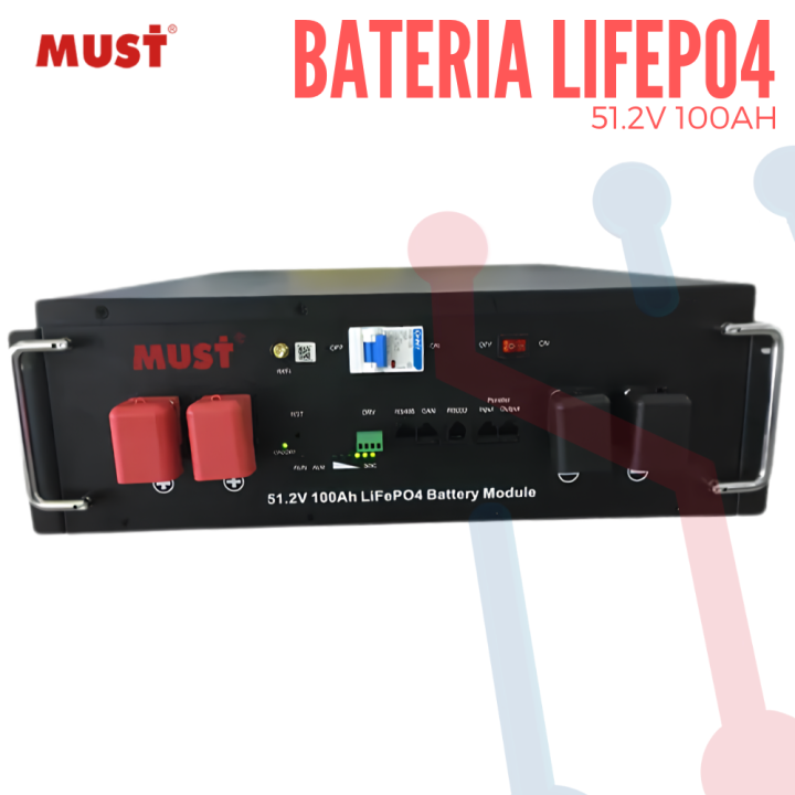 Batería LiFePO4 de 51,2V 100Ah