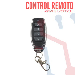 Control Remoto  4CH 433Mhz Vertical