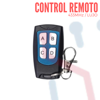 Control Remoto de 4CH  433Mhz Lujo