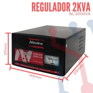 Regulador 4 Salidas (NL-2000VA)